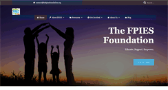 Desktop Screenshot of fpiesfoundation.org