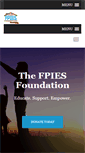 Mobile Screenshot of fpiesfoundation.org