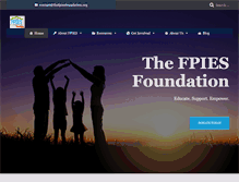 Tablet Screenshot of fpiesfoundation.org